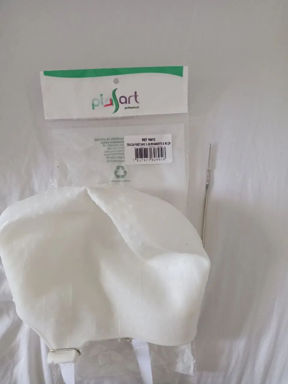 Touca para reflexo com pinça 