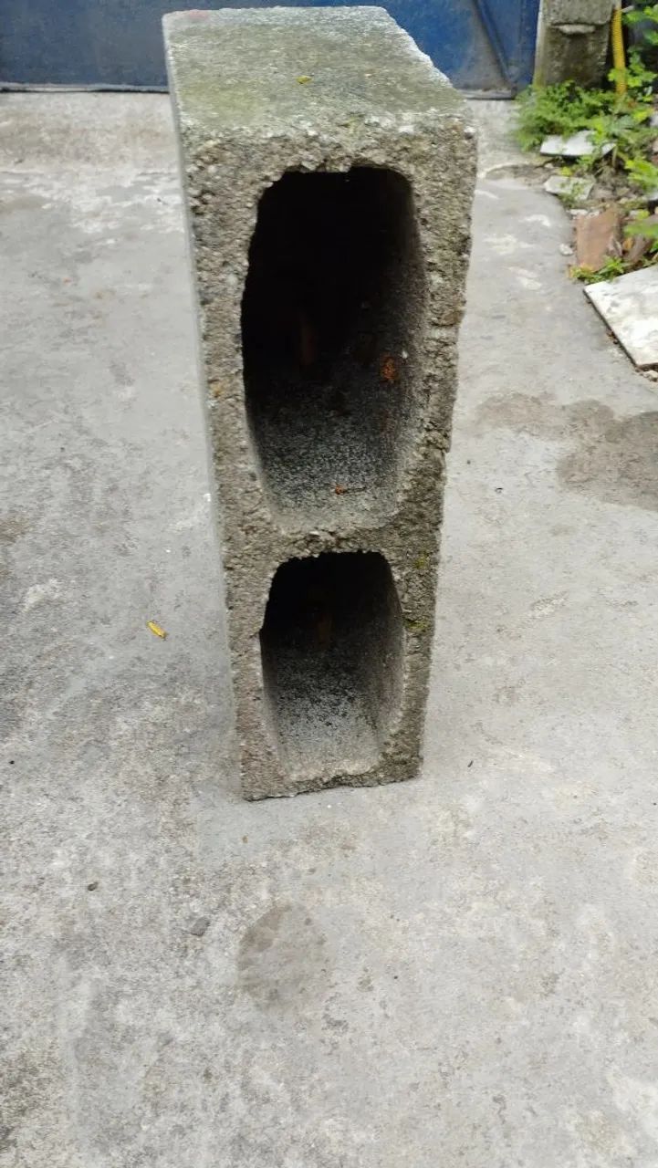 Bloco de concreto novos 