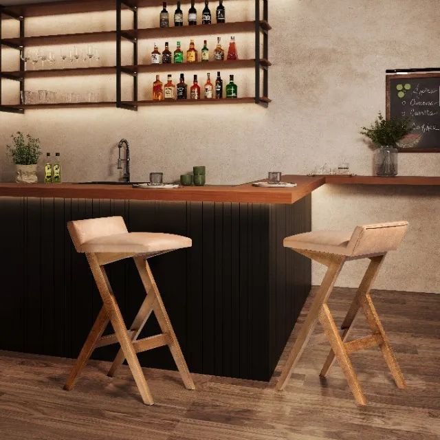 Banquetas para Bares Alta e Baixa a pronta entrega para retirada no local 