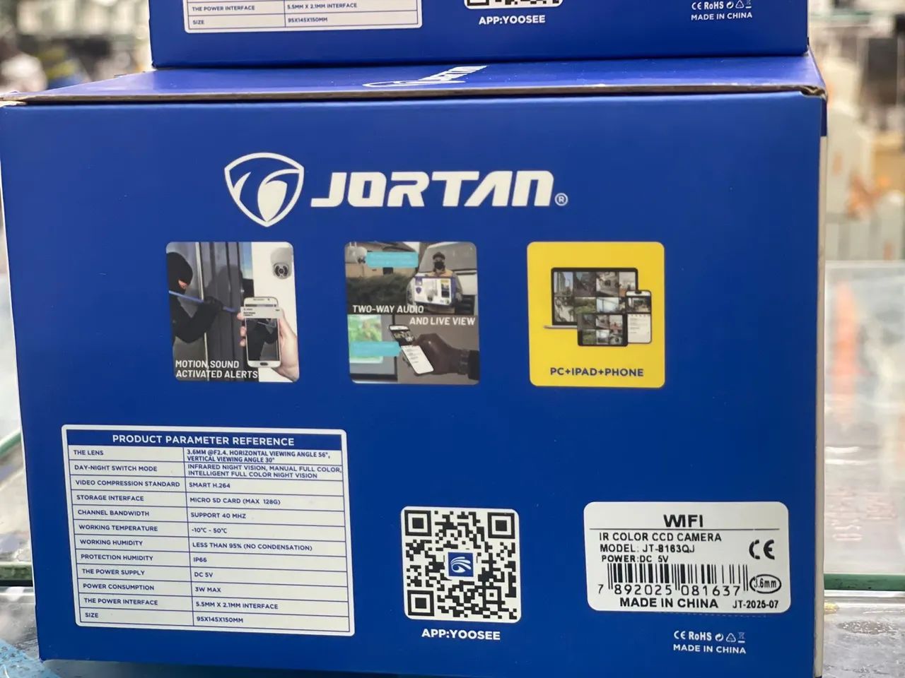 Câmera Wi-fi Jortan - Foto 5