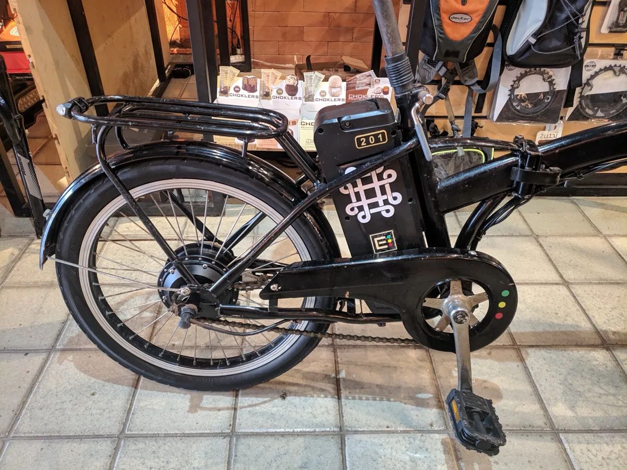 Bike elétrica Dobrável 