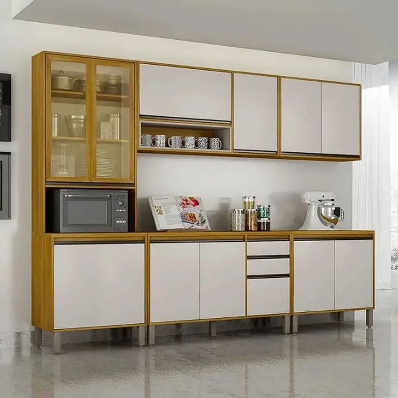 Cozinha Eduarda Completa 5pçs - Entrega Rápida 