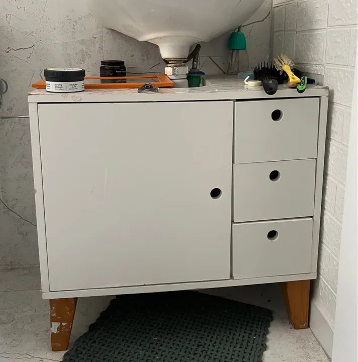 gabinete de banheiro 