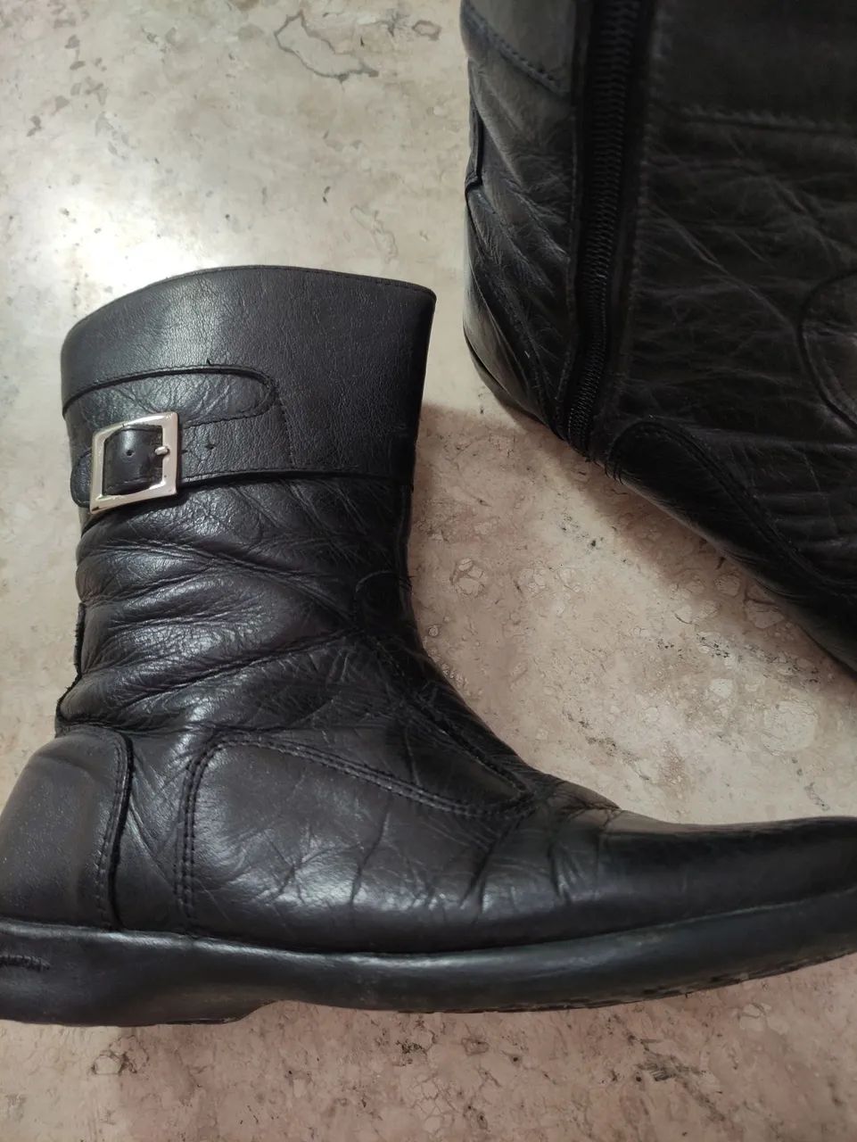 Botas de Couro Femininas - Conforto e Estilo - Foto 5