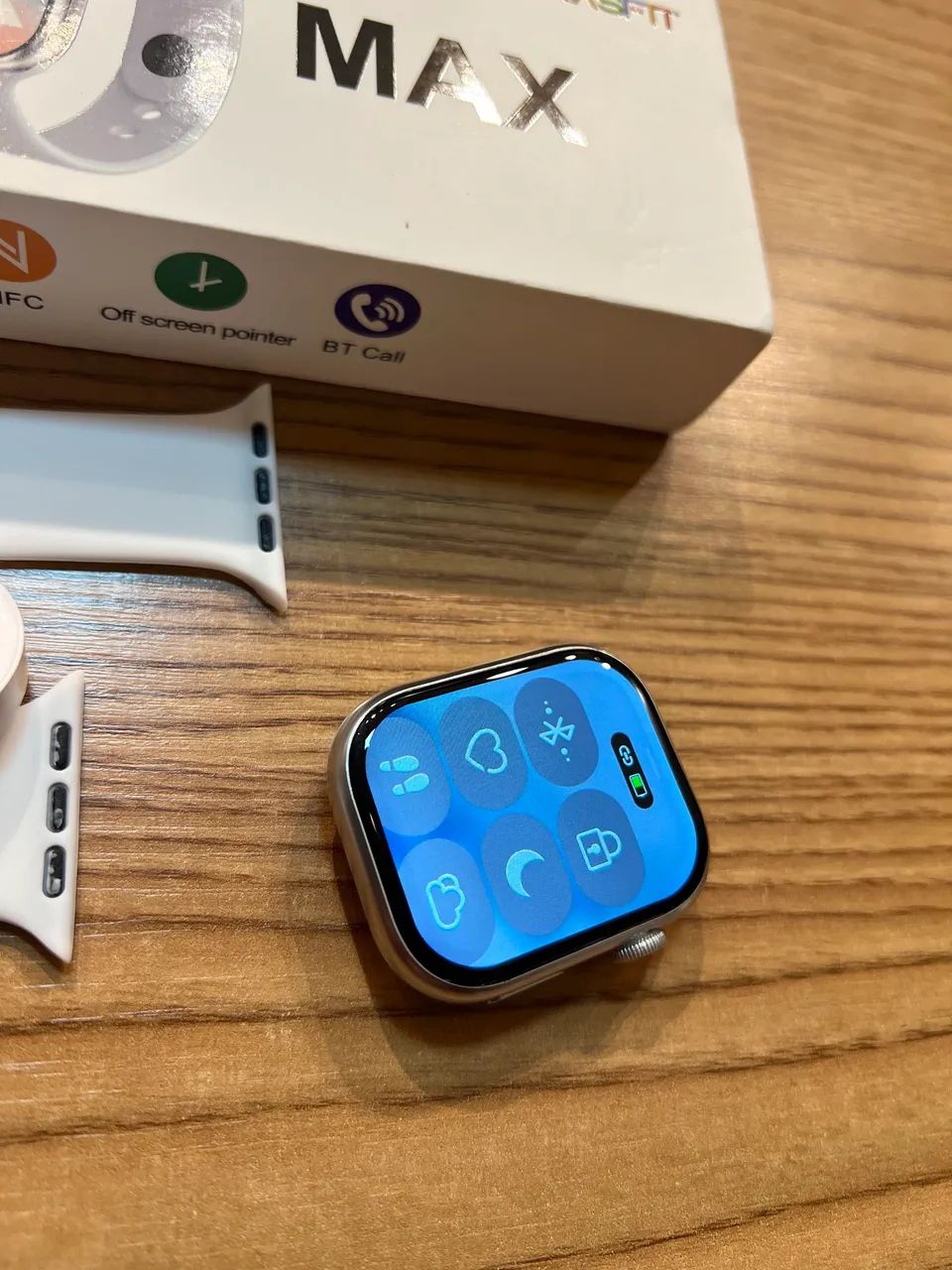 Smartwatch Lexas Fit S10 Max Branco ? elegância, tecnologia e performance no seu pulso! - Foto 3