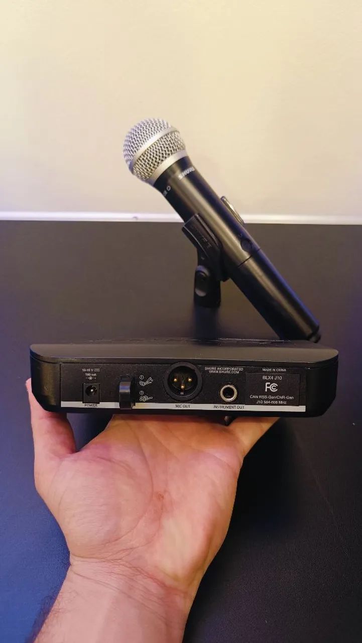 Microfone Sem Fio Original Shure - Semi Novo  - Foto 2