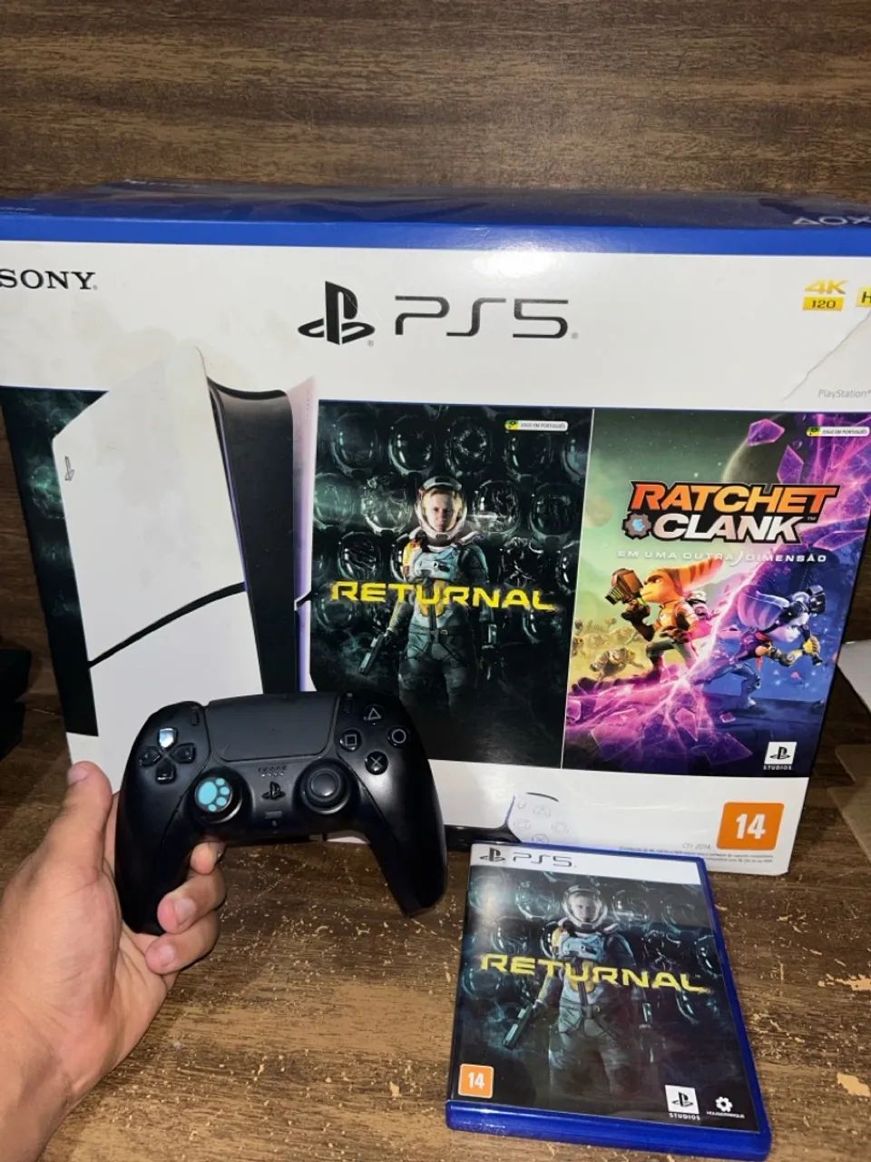 PS5 SLIM DIGITAL+ Jogo Returnal