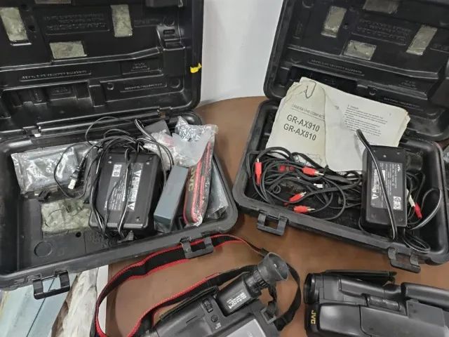 2 Máquinas de filmar JVC para colecionador no Estado que se encontra - Foto 4