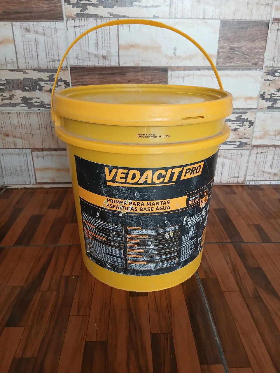 Vedacit Pro Primer para mantas asfálticas base água
