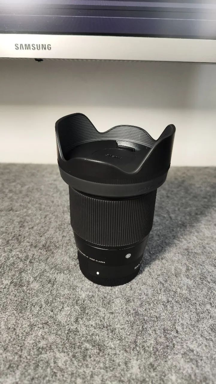 Lente Sigma 16mm 1.4 E-Mount Sony