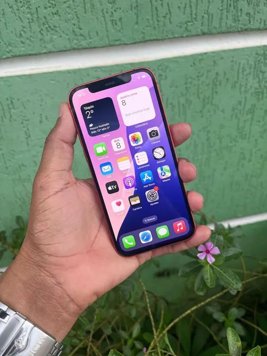 Lindo APPLE 12 64gb Semi-Novo ( TROCA com VOLTA ) - Foto 2