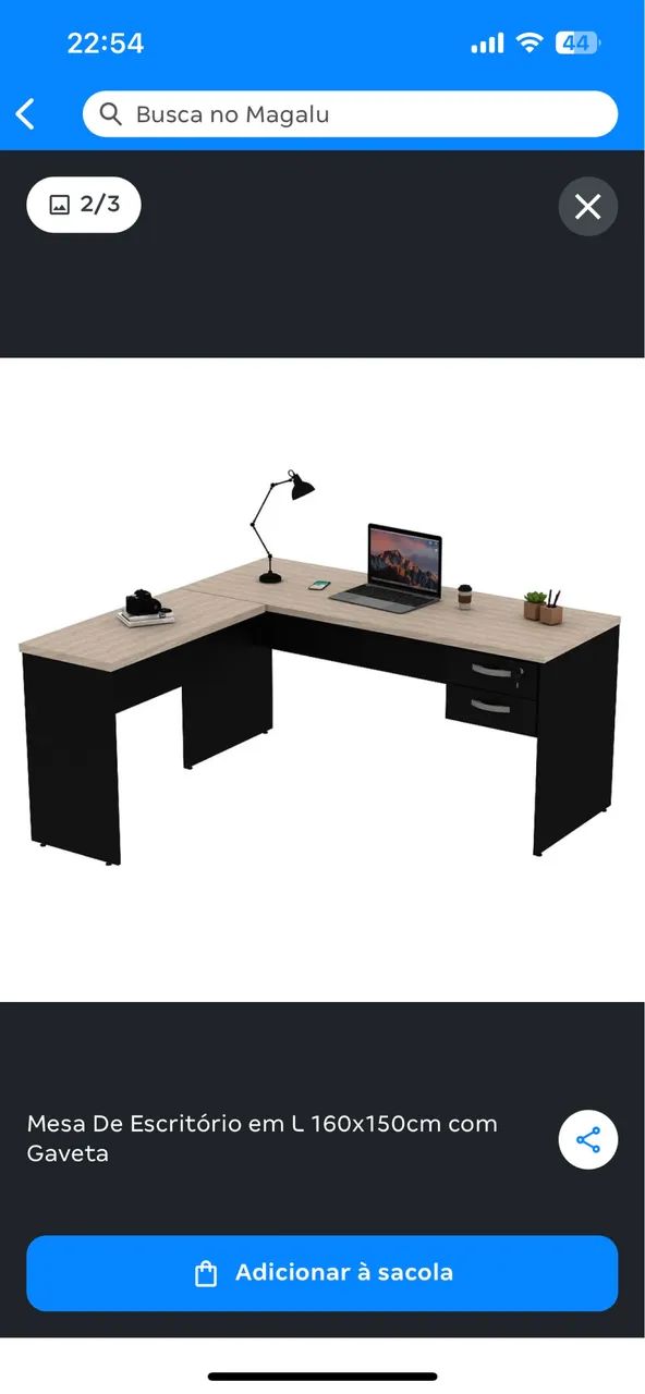 Mesa de escritório - NOVA - Foto 2