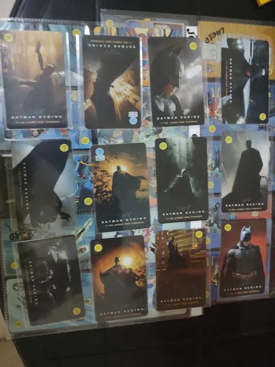 Cartões telefônico Batman Begins