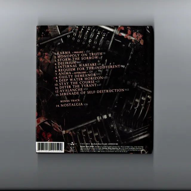 Epica- Requiem For The Indifferent- Digipak- Original- Importado- Usado - Foto 3