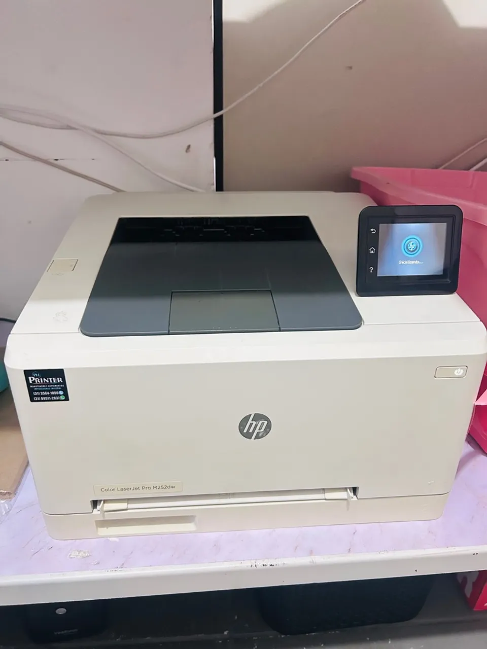 Impressora HP Color LaserJet Pro M252dw
