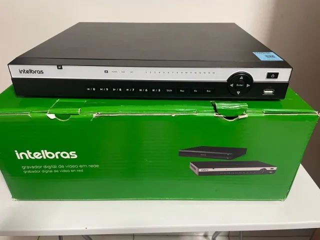 Gravador De Vìdeo Nvr 16 Canais Poe Nvd 3116 P Intelbras