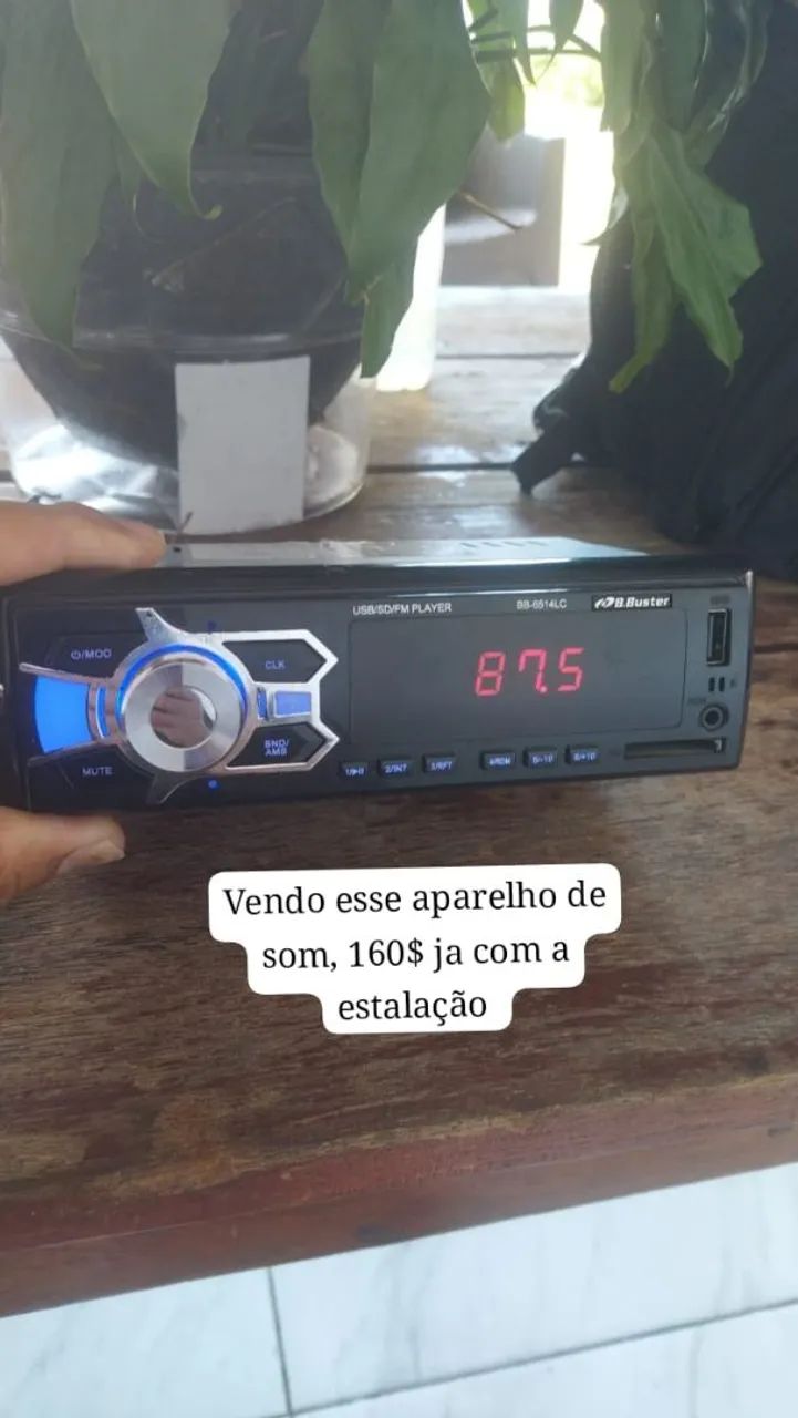 Vendo todos esses altos falantes e aparelho para pen-drive  - Foto 7