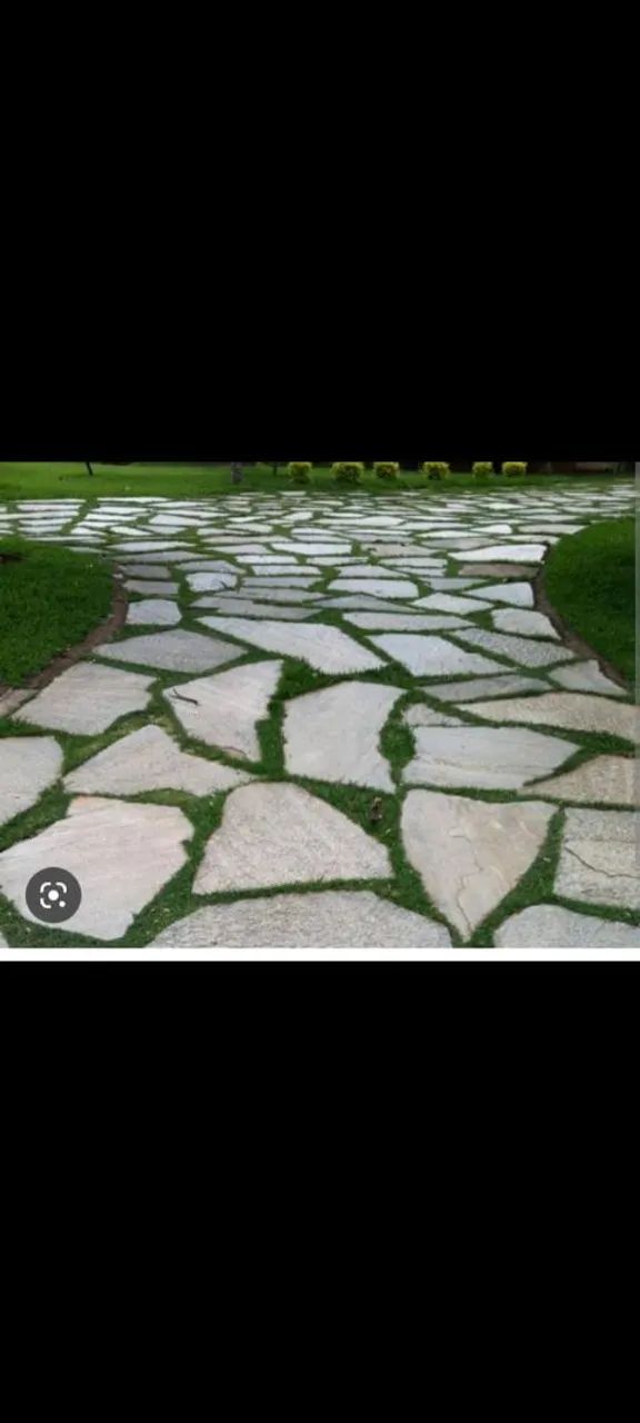 Pedras para revestimento de jardim