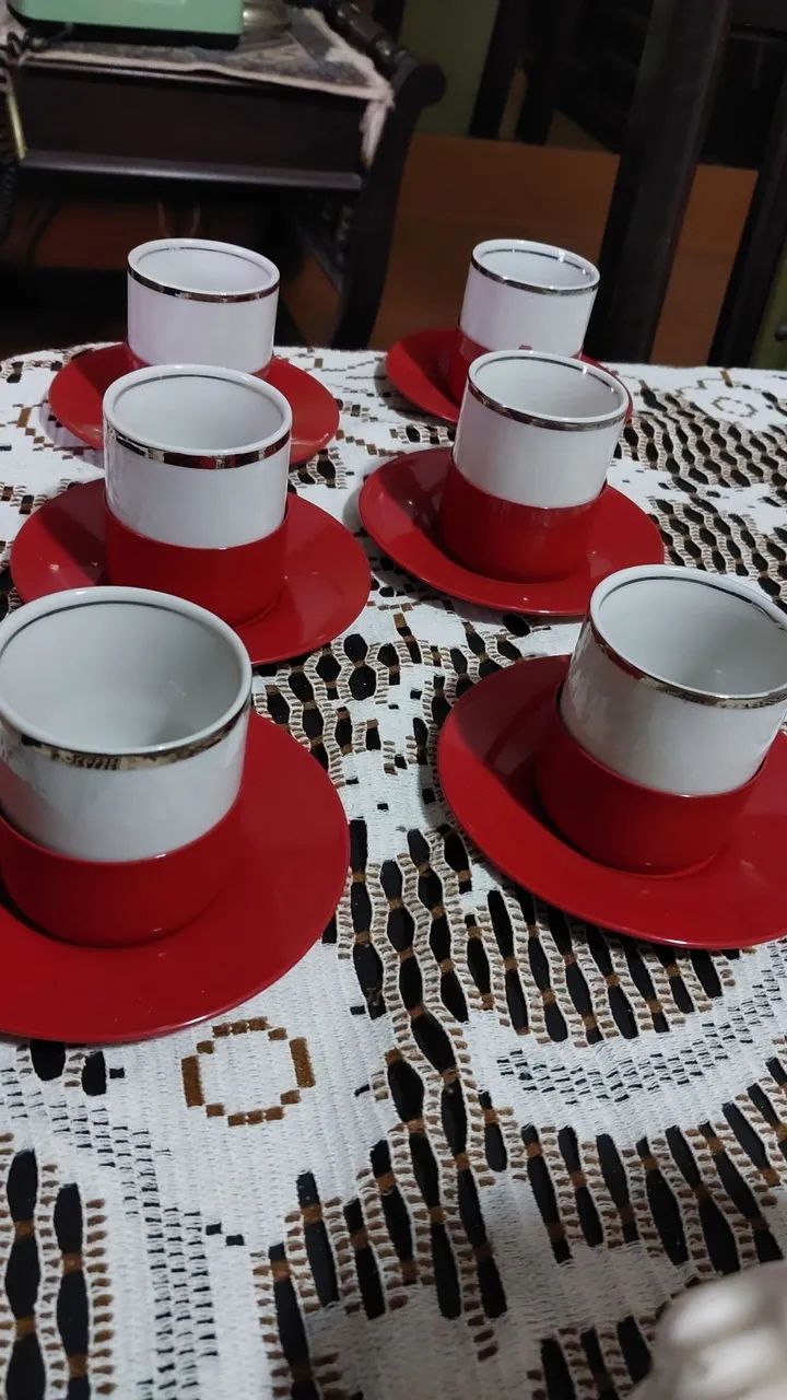 Conjunto de xícaras de cafezinho - Foto 2