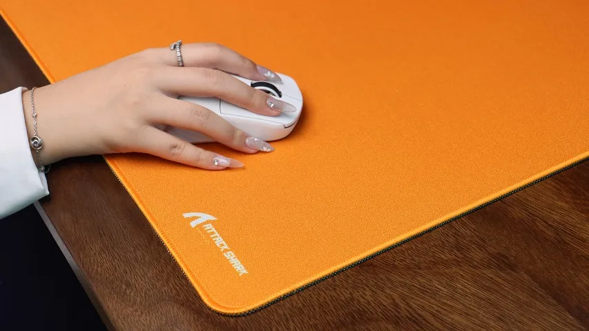 Mousepad Gamer Attack Shark Orange