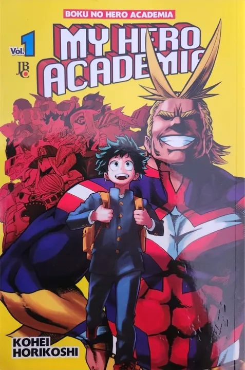 My Hero Academia Vol. 1 - HQ em capa comum