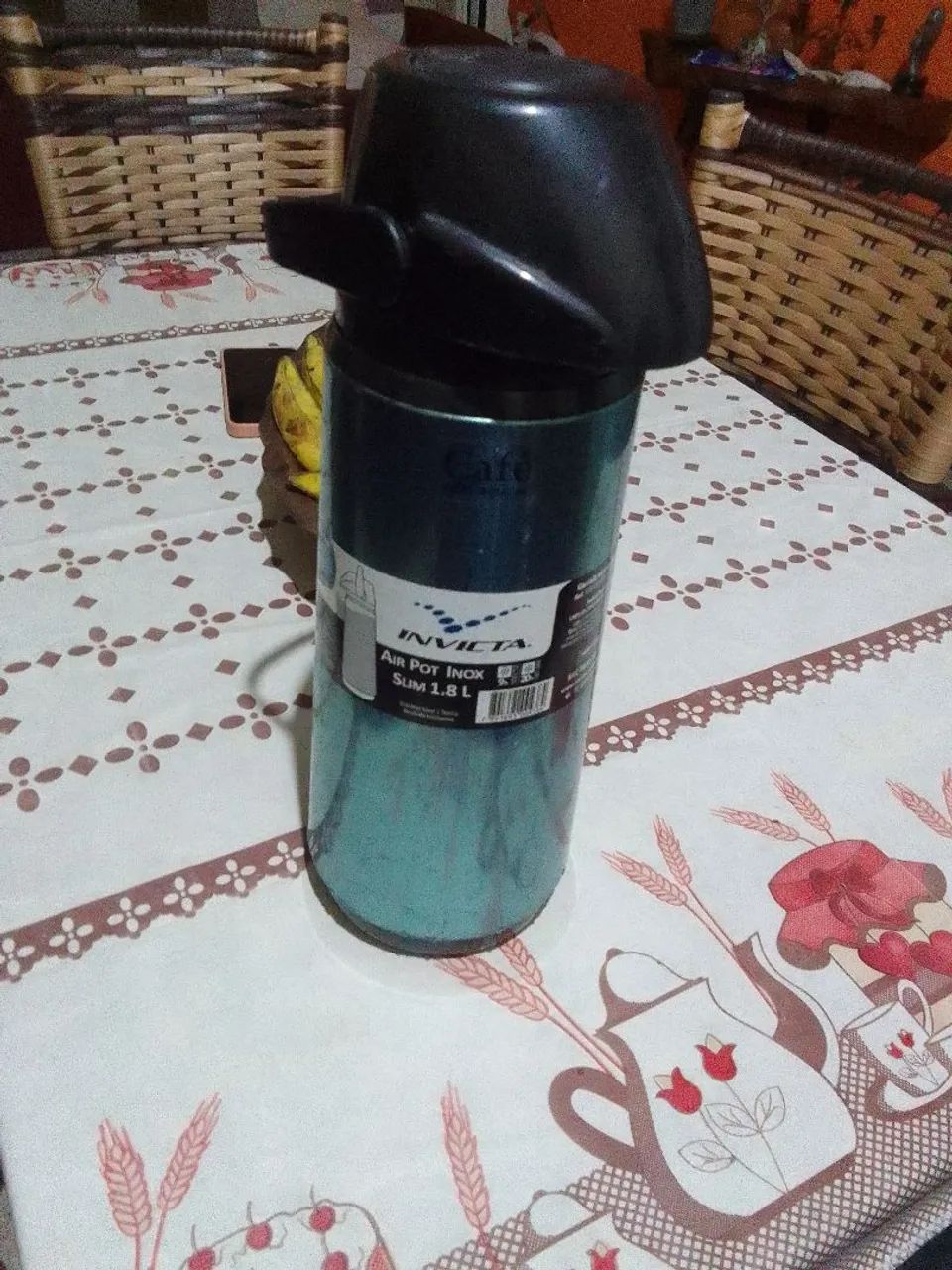 Garrafa Térmica Invicta Air Pot Inox 1.8L