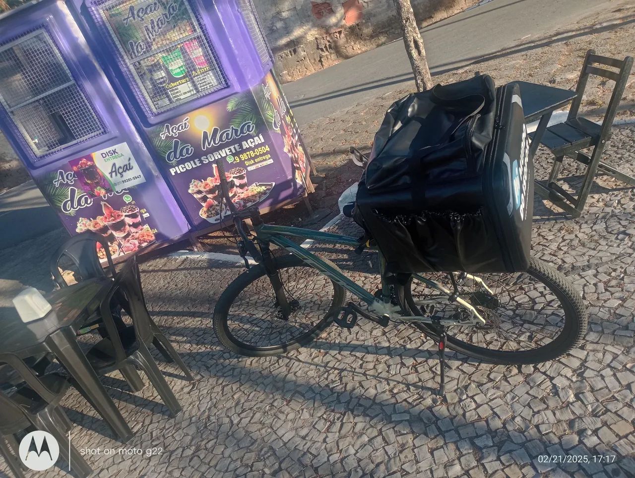 Vendo trailer de açaí c/ bicicleta aro 29 aceito cartão  - Foto 4
