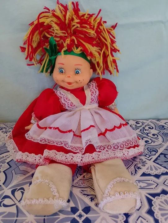 Conjunto Bonecas Da Emília Antigas E Usadas - Foto 2