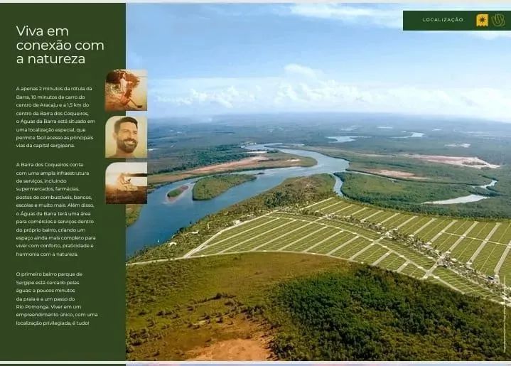 Águas da Barra - Primeiro Bairro  Parque de Sergipe - Foto 2