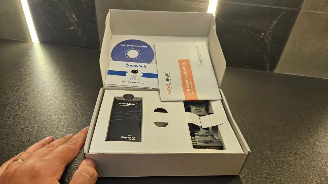 Adaptador USB para DVI/VGA/HDMI Wavlink