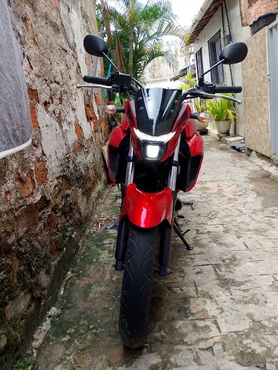 Yamaha Fazer 250 Vermelha - Foto 4