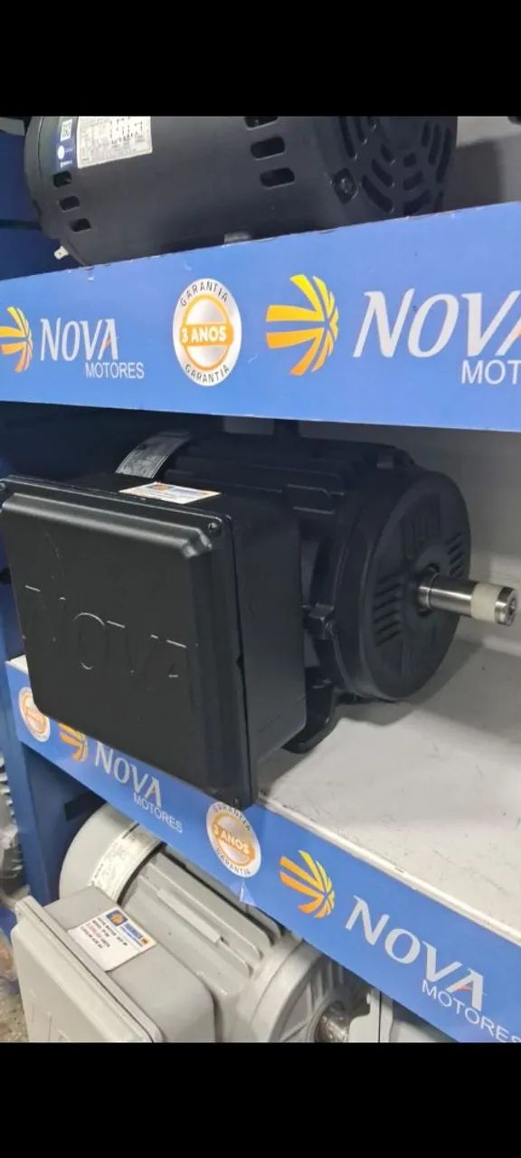 MOTOR ELÉTRICO 3CV MON 127/220V 1760RMP 4P IP56 NOVA - Foto 2