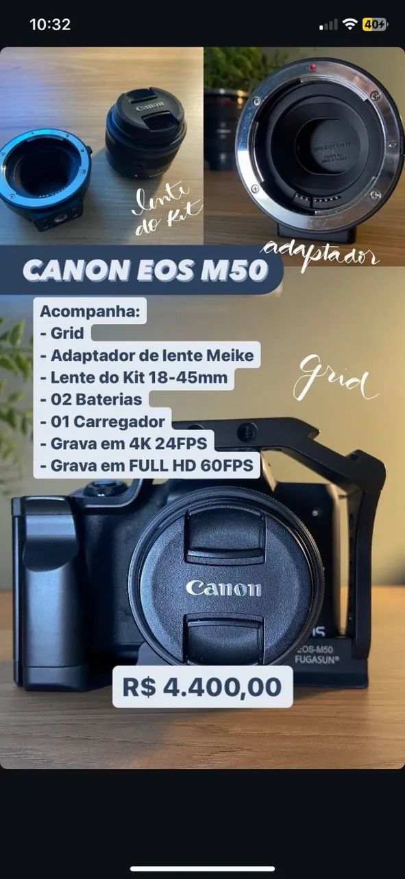 CANON EOS M50 - Foto 3