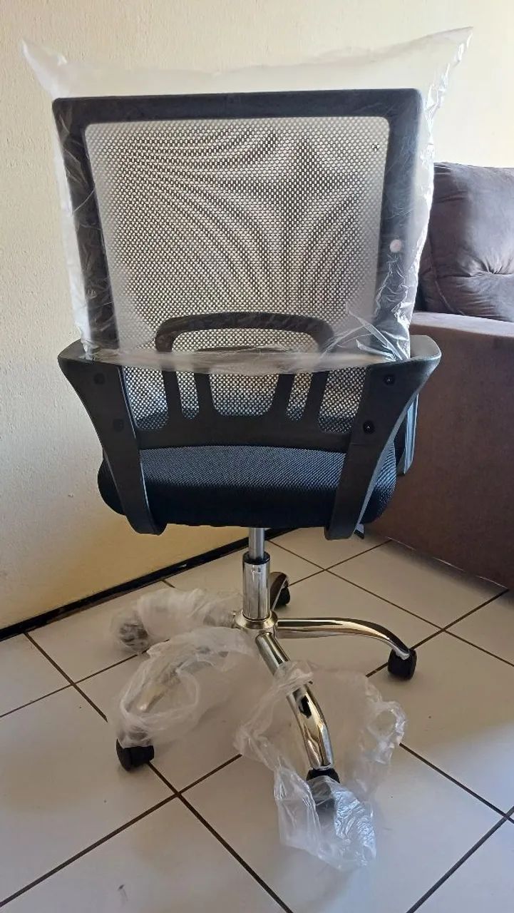 Cadeiras Para Escritório Home office Estudos Novas Lacrado de Fábrica - Foto 6
