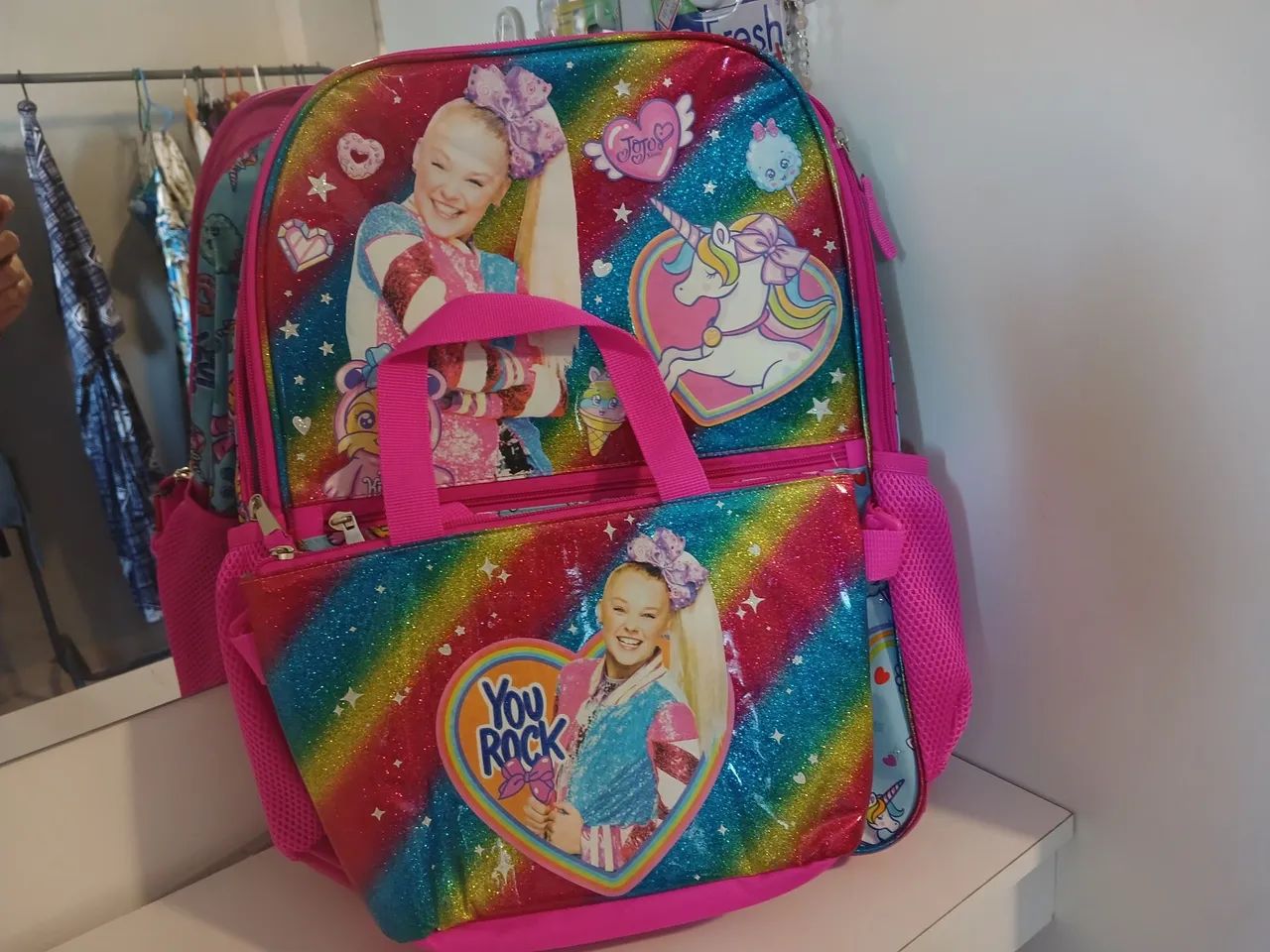 Mochila Jojo Siwa Arco-Íris