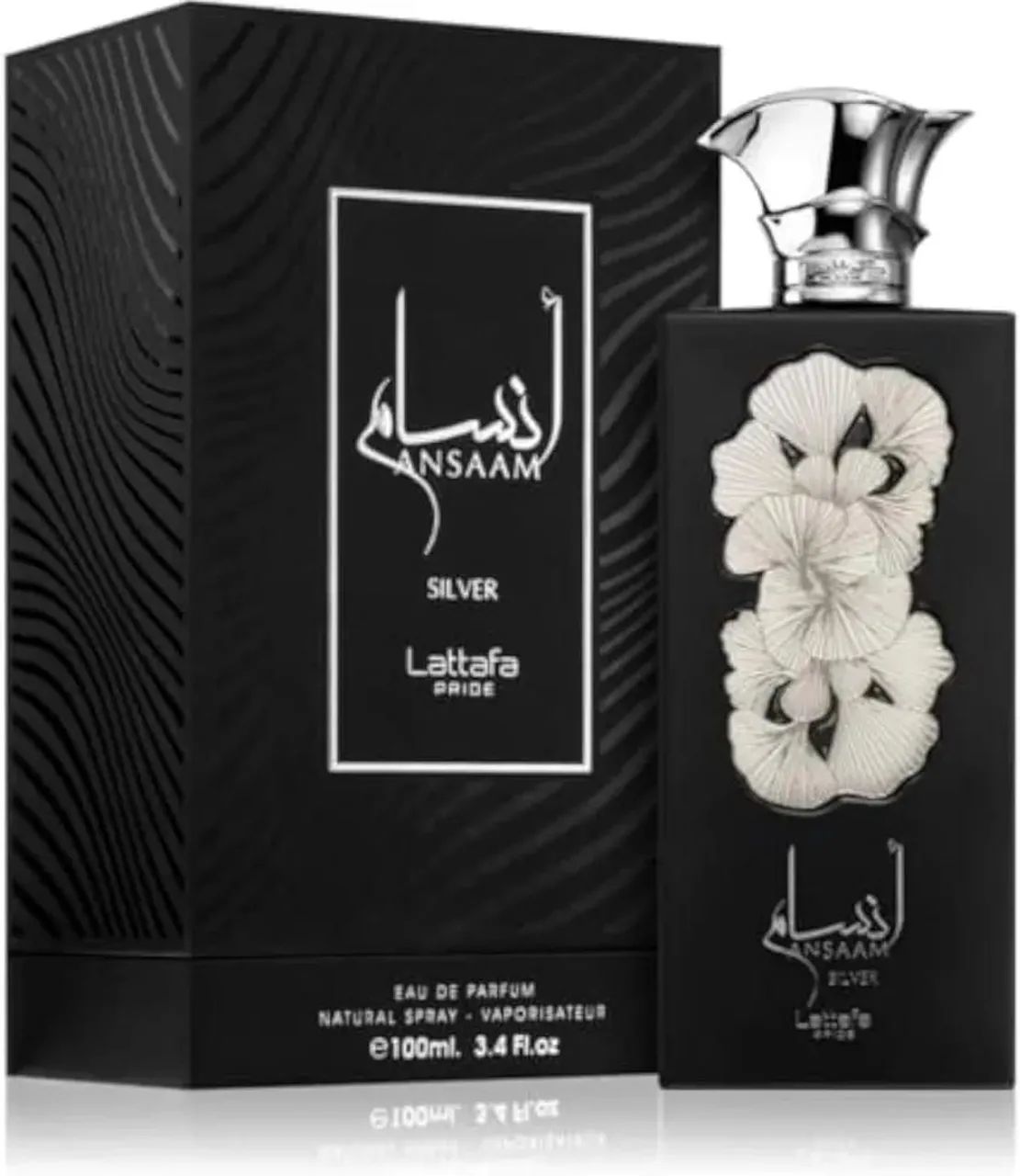 Ansam silver lattafa edp 100 ml original 