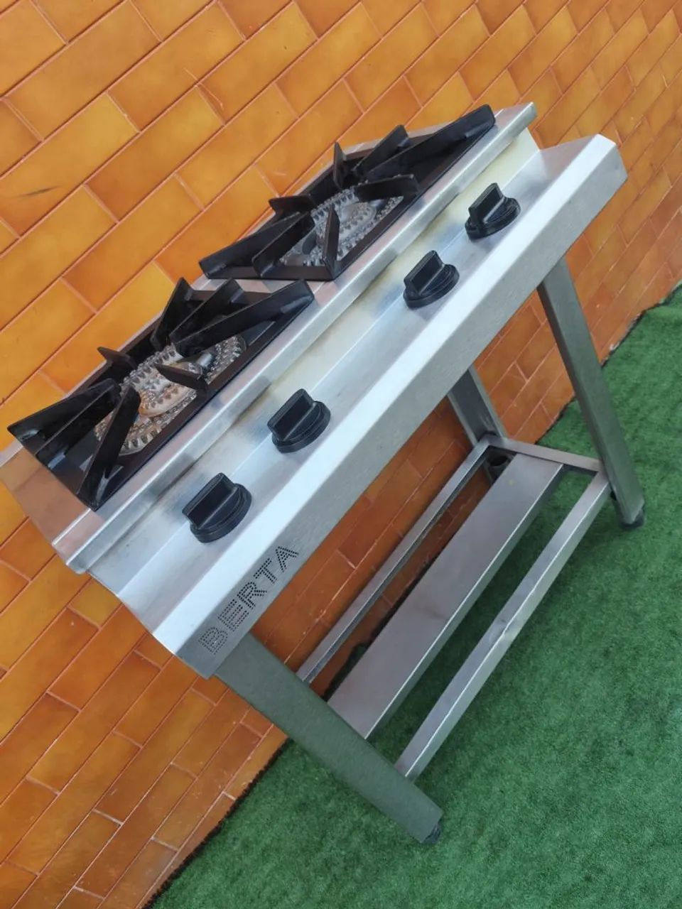 Fogão industrial inox marca Berta  - Foto 4