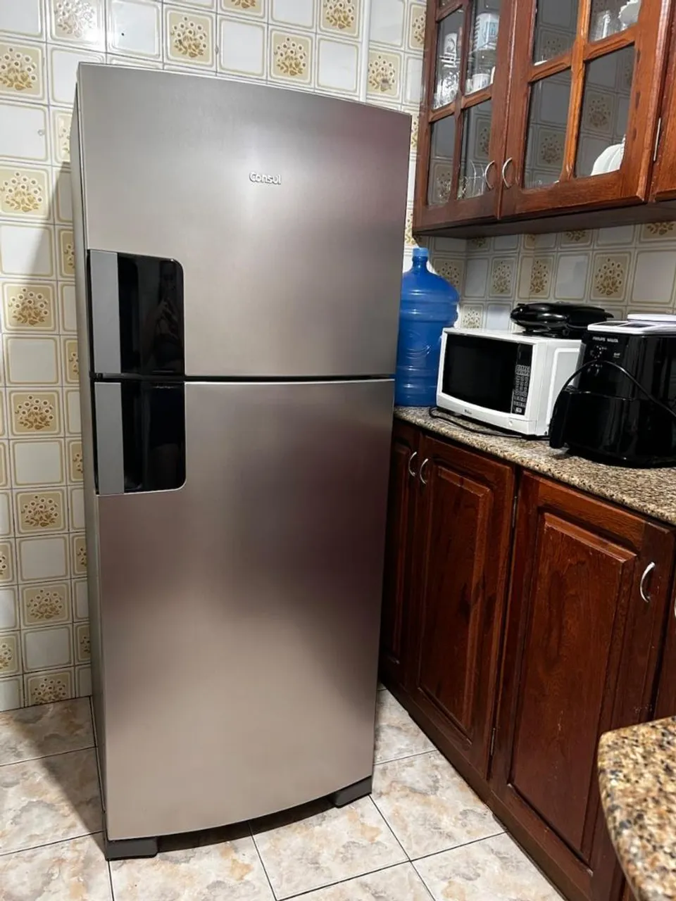 Geladeira Consul Frost Free inox 410l