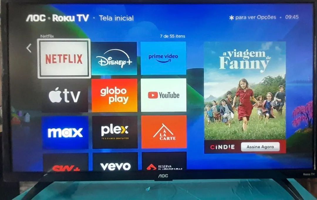 Tv smart AOC Roku 32 polegadas. - Foto 5