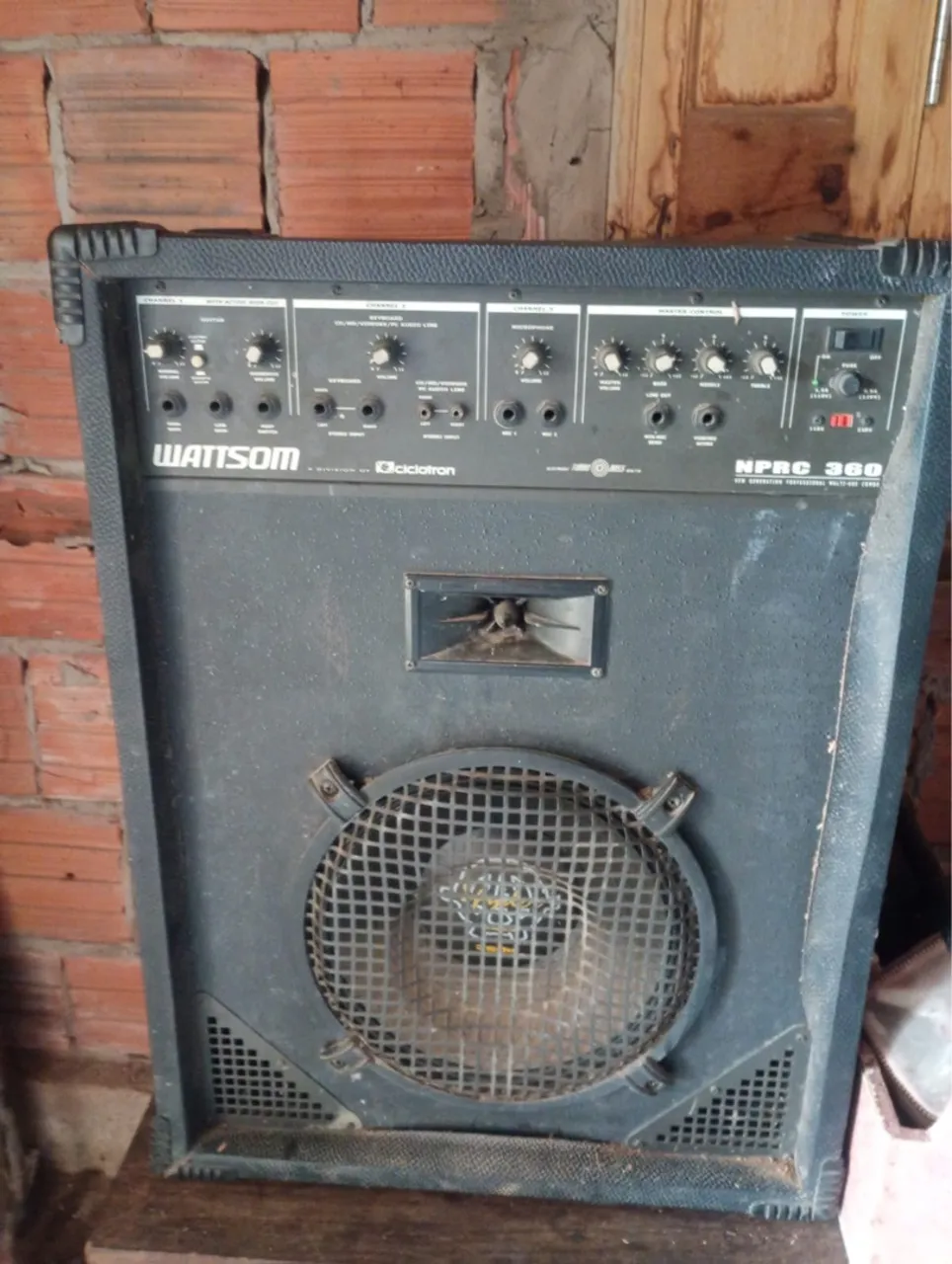 Amplificador Wattsom NPRC 360