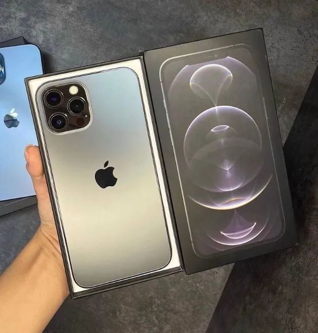 iPhone 12 Pro Max 128GB Preto Seminovo Nenhum defeito