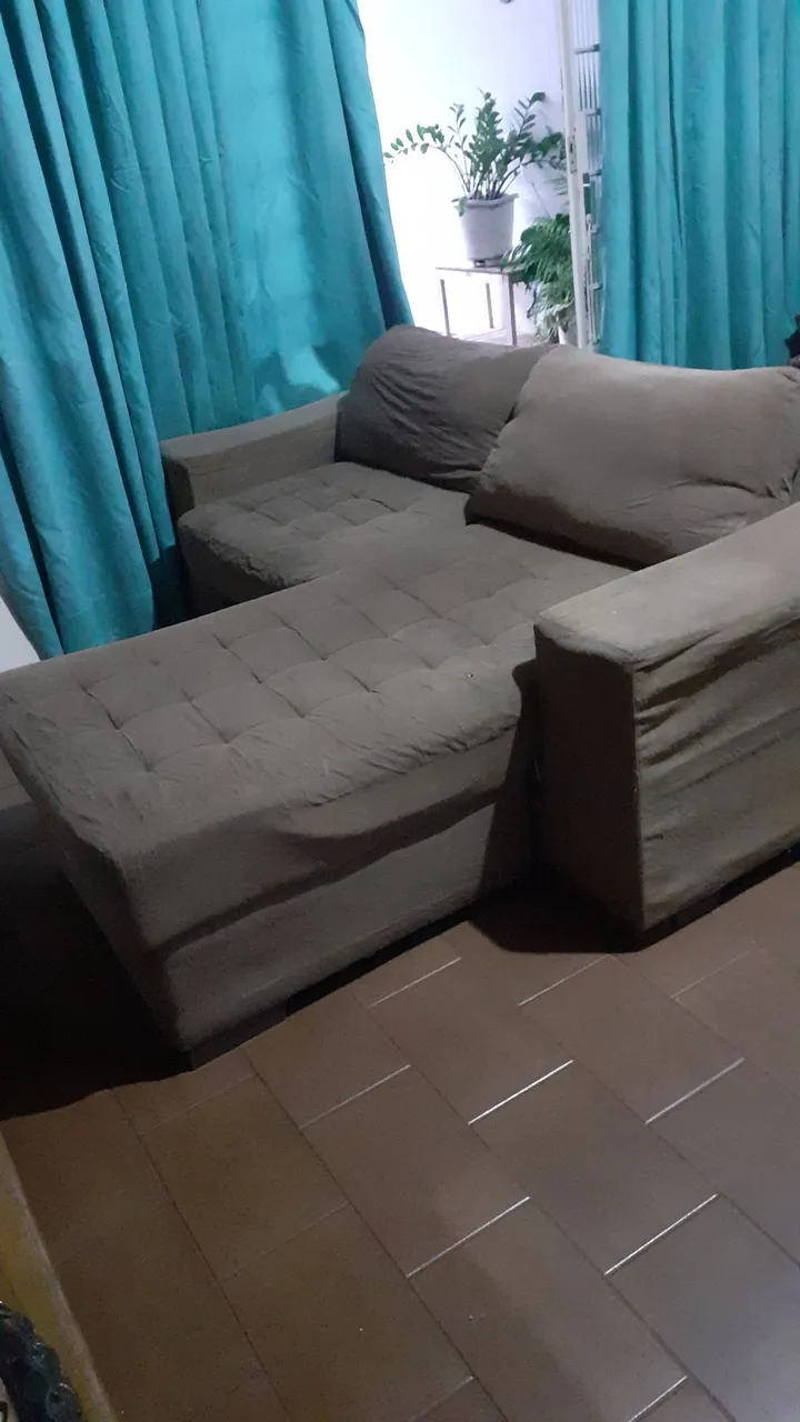 Sofá 1 lugar c/chaiser