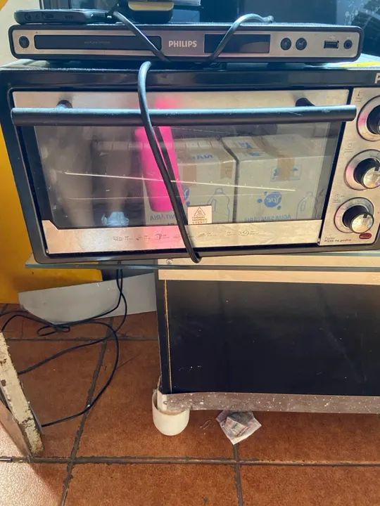Forno Elétrico Philips | dvd funcionando 