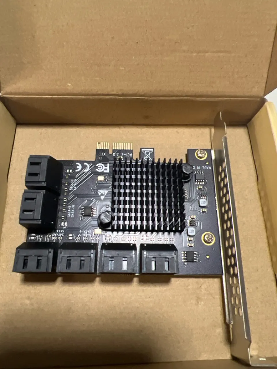 PCI-E x1 para 12 Sata 3.0