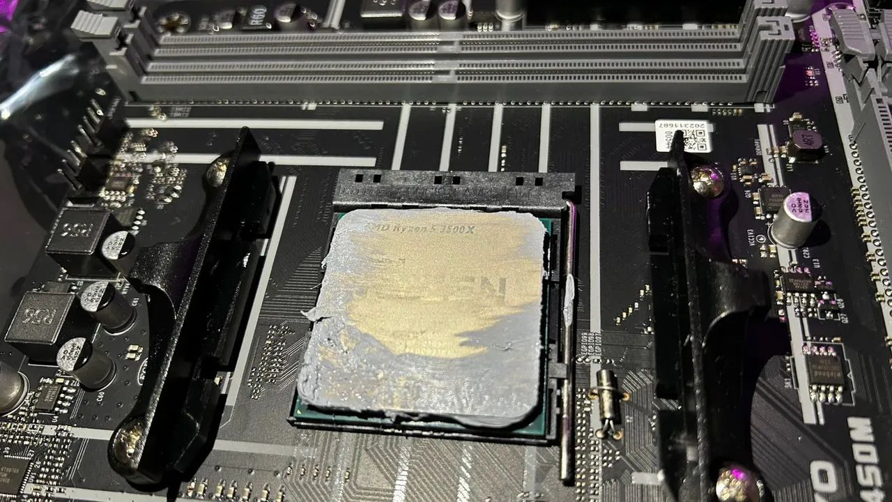 Kit placa mãe + processador  - Foto 5