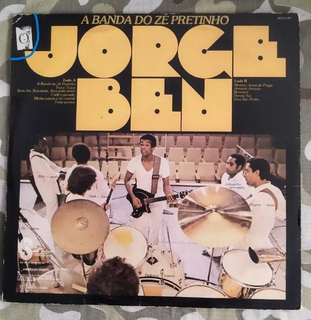 LP Vinil Jorge Ben A Banda Do Zé Pretinho VG+ - Foto 2