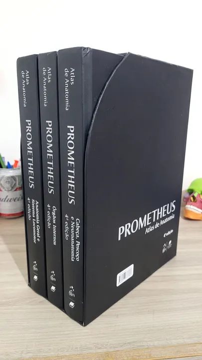 Atlas de Anatomia Prometheus - 4ª ed 3 livros - Foto 5