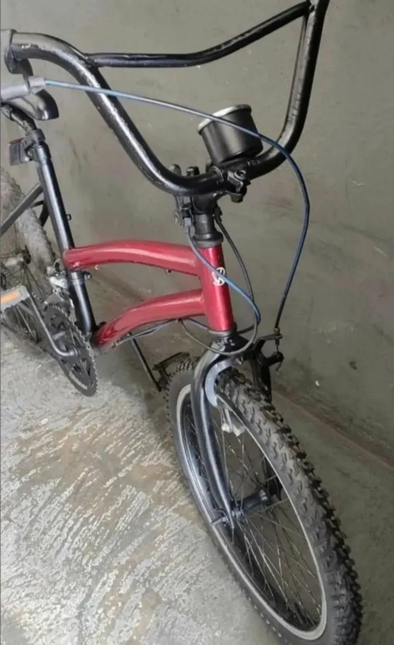 BICICLETA  ARO 20  COM 18 MARCHAS