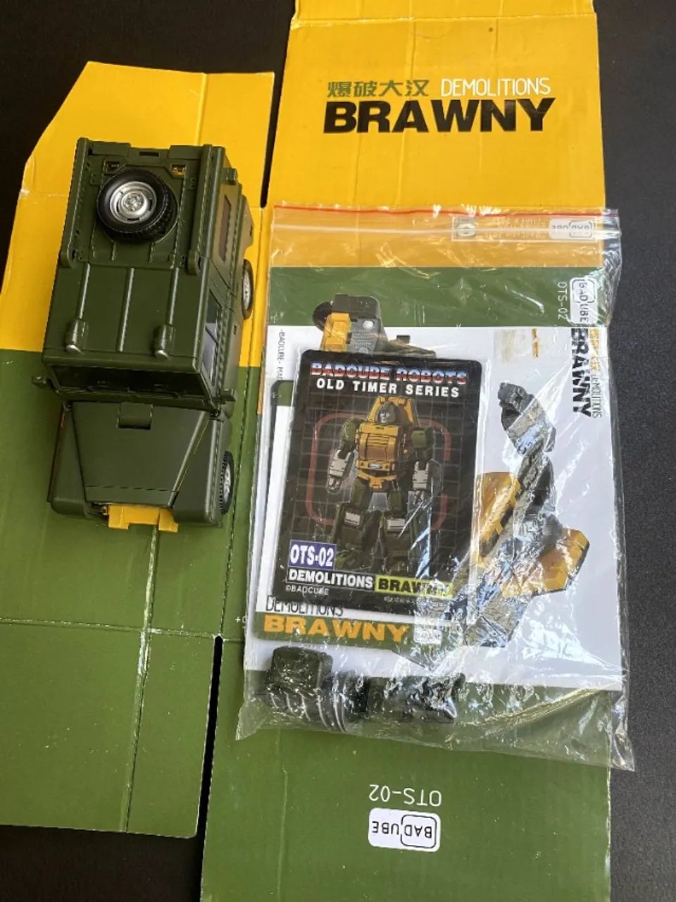 Transformers OST-02 Brawny (Brawn G1 - Jipe) Autobot - Foto 3