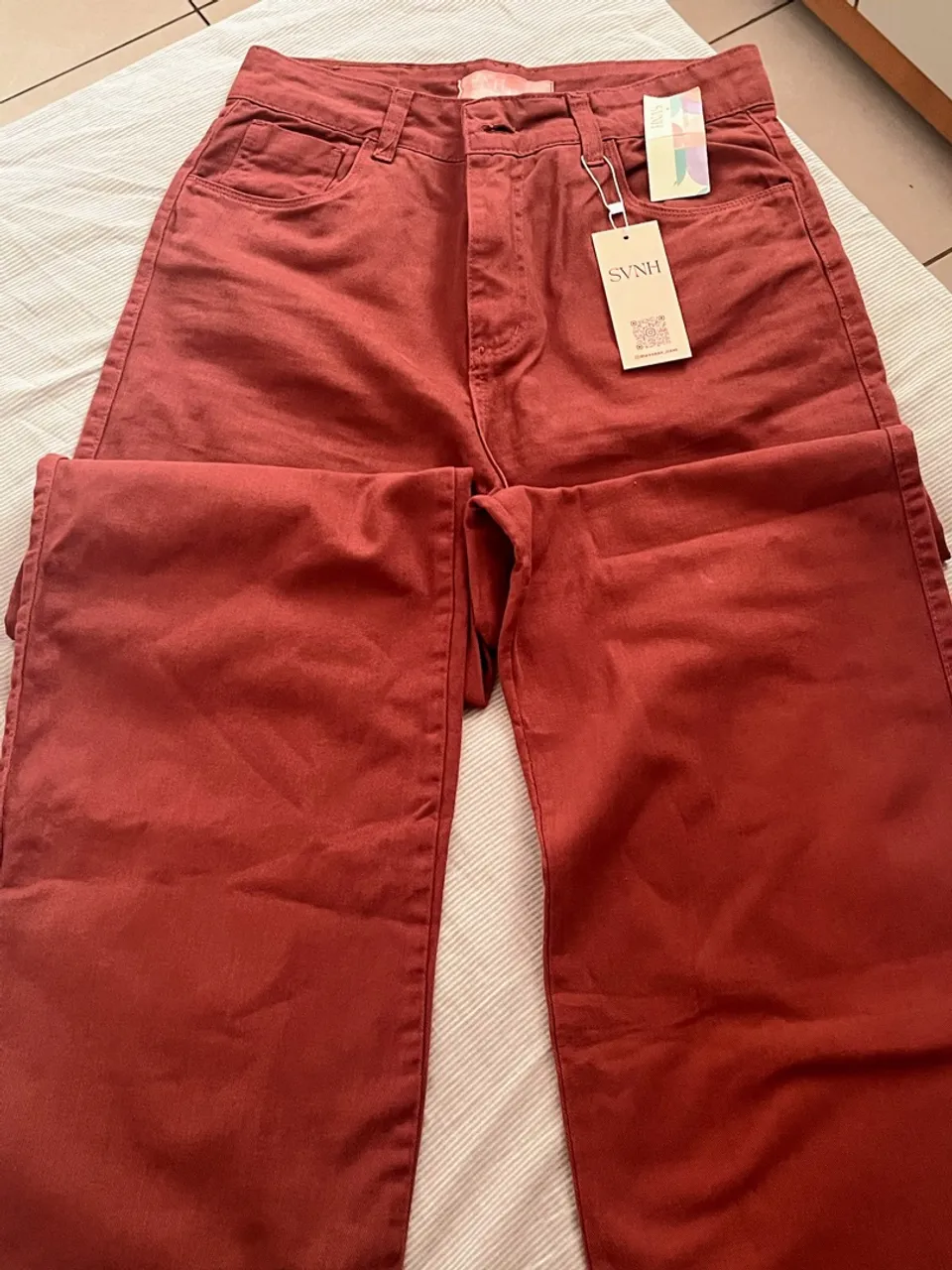 Calça wid leg